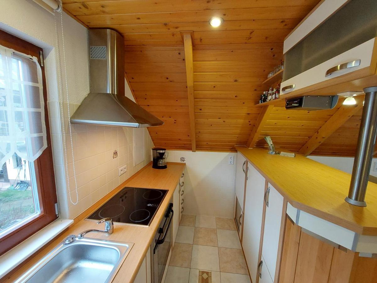 Ferienwohnung Zur Saaleaue Wettin Esterno foto